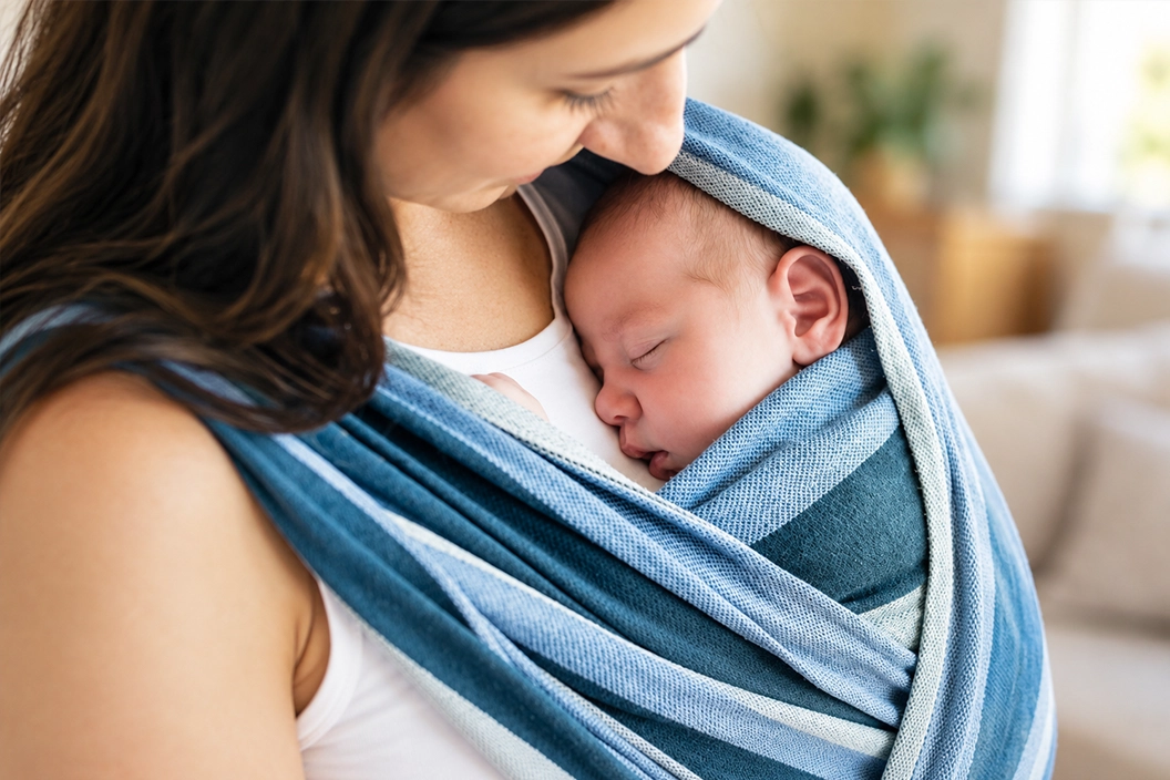 Infant receiving gentle laser tongue-tie care