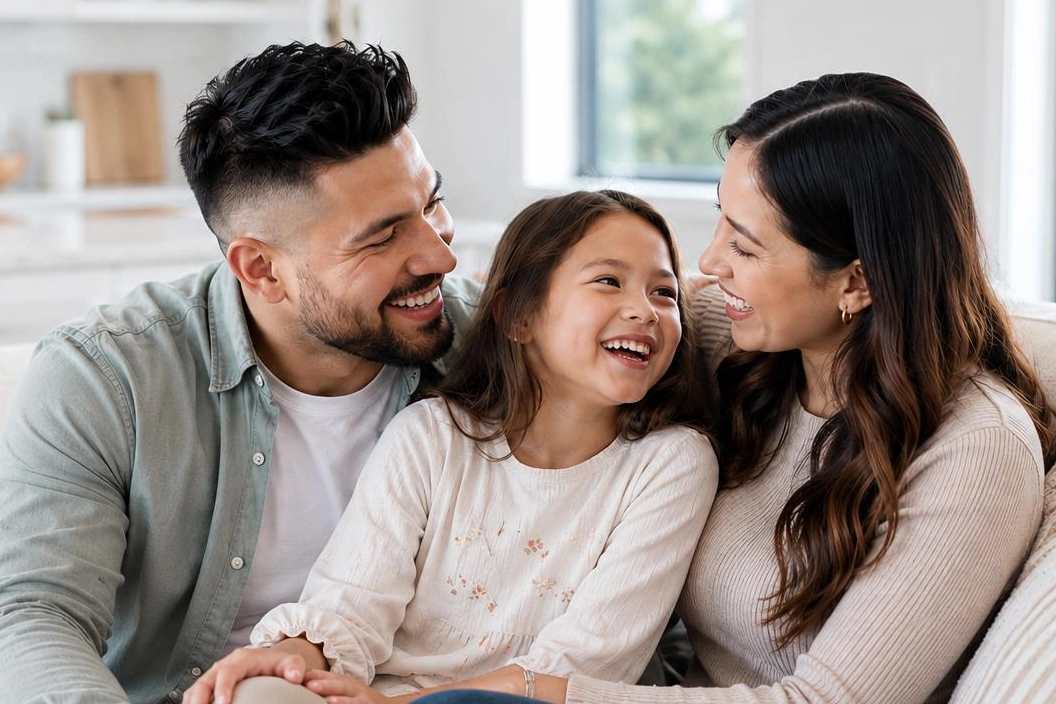 Family preparing to discuss tongue-tie and lip-tie concerns